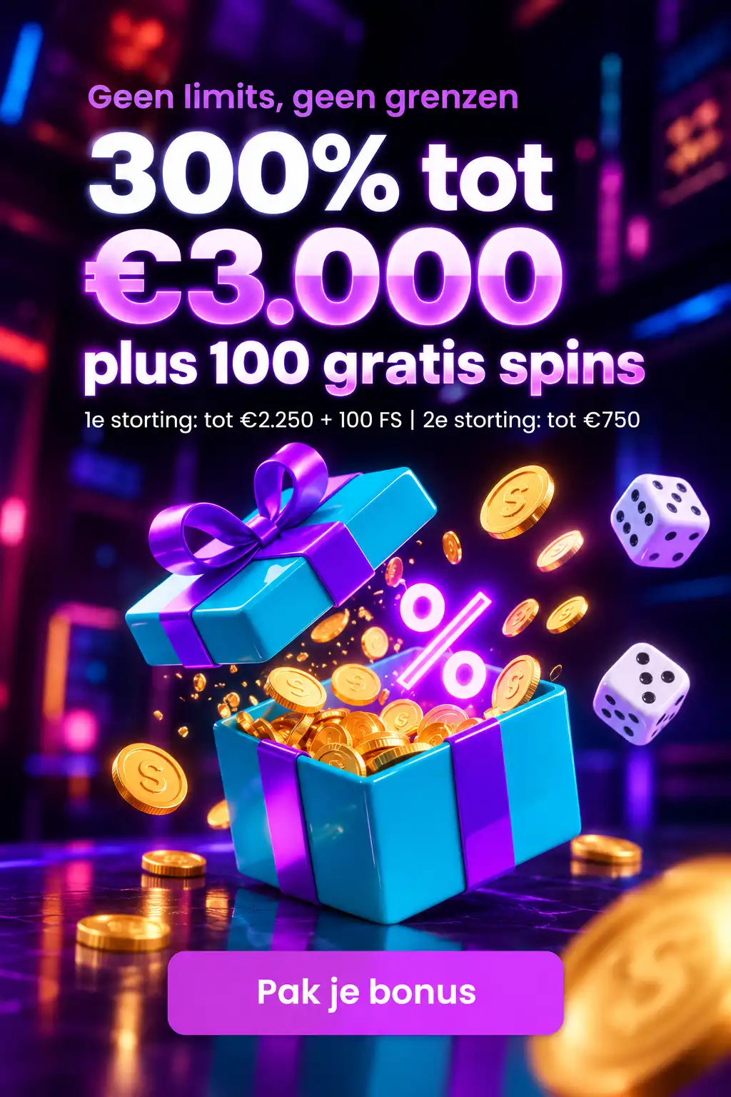 stepsino casino mobiel banner