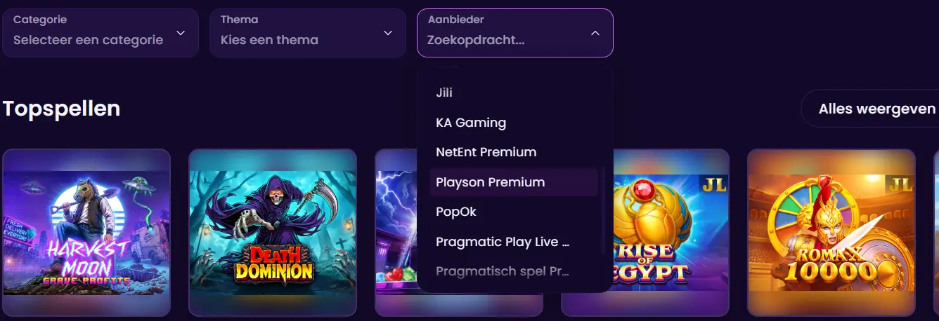 stepsino casino ontwikkelaars