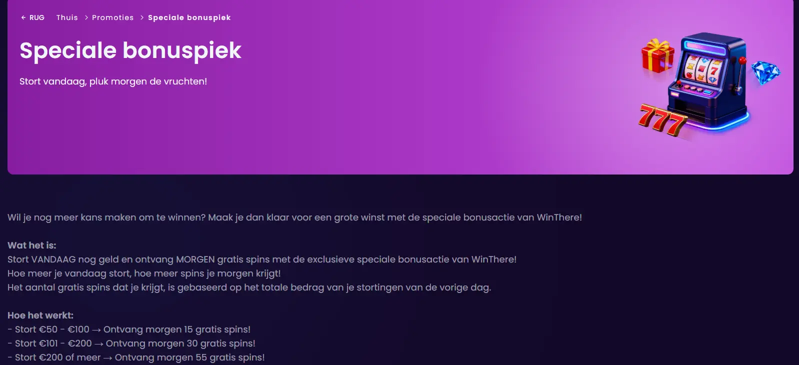 stepsino casino speciale bonuspiek